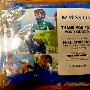 Cooling Neck gaiter wear it as a headband face cover Sun guard